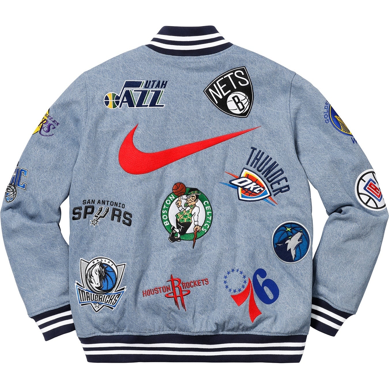 Supreme®/Nike®/NBA Teams Warm-Up Jacket view 4